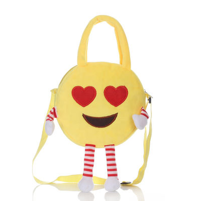 A trouxa lavável do luxuoso de Emoji da máquina com algodão dos PP encheu-se