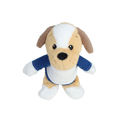 O luxuoso elétrico ultra macio lavável do cão do ODM brinca presente do cão do luxuoso de 30cm o melhor para a criança