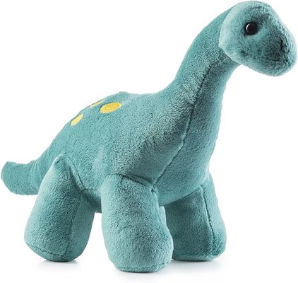 Brinquedo verde do luxuoso do tiranossauro com dentes pontiagudos um brinquedo do luxuoso do dinossauro feito do luxuoso de corte gravado