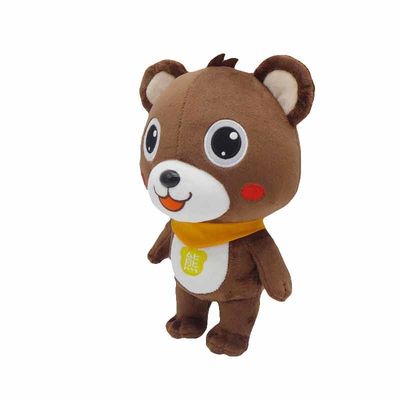 Luxuoso bonito Toy For Home Decoration do urso do OEM 20cm