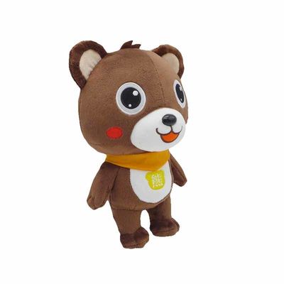 Luxuoso bonito Toy For Home Decoration do urso do OEM 20cm