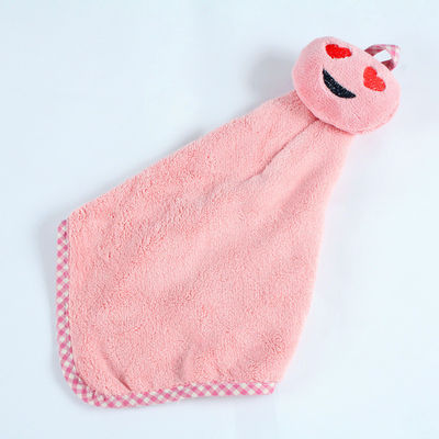 Toalha curto 20cm quadrada delicada da saliva do bebê do luxuoso