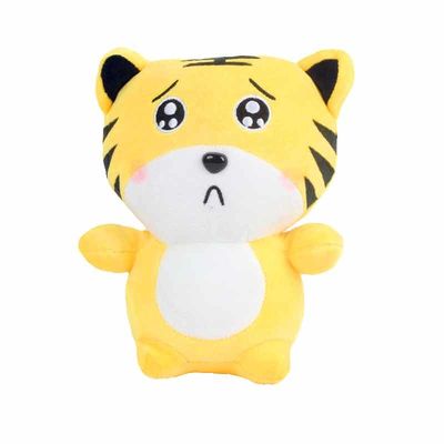 O bebê acompanha desenhos animados Tiger Plush Toy 20cm sem a deformação