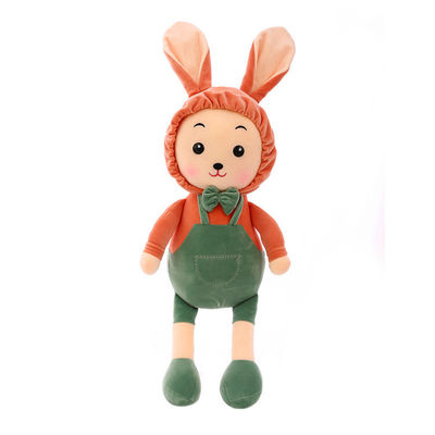Luxuoso longo Toy For Childern do coelho das orelhas do vestido criativo bonito