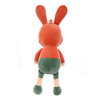 Luxuoso longo Toy For Childern do coelho das orelhas do vestido criativo bonito