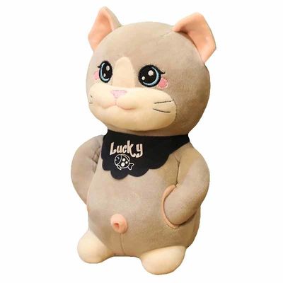 O OEM descasca Cat Plush Toy bonito das crianças amigáveis de 20cm