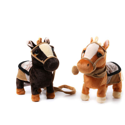 Descasque o luxuoso curto Pony Toy do movimento elétrico amigável