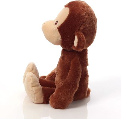 Luxuoso equipado com pernas longo longímano Toy With Funny Hairstyle do macaco
