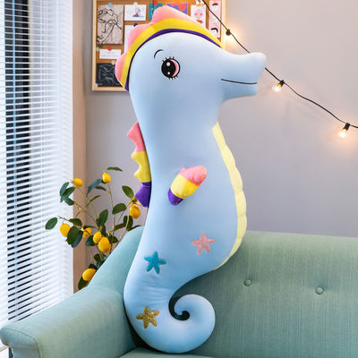 Brinquedo enchido cavalo marinho enchido algodão dos desenhos animados do ODM PP