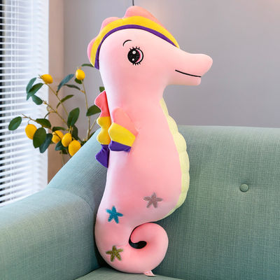 Brinquedo enchido cavalo marinho enchido algodão dos desenhos animados do ODM PP