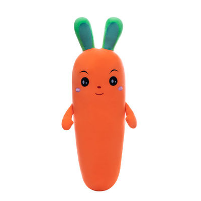 A cenoura macia super lavável da emulation encheu o brinquedo vegetal do luxuoso do brinquedo OEM/oDM