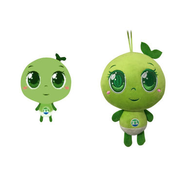 presentes da mascote da empresa do luxuoso do enchimento do algodão de 3D PP