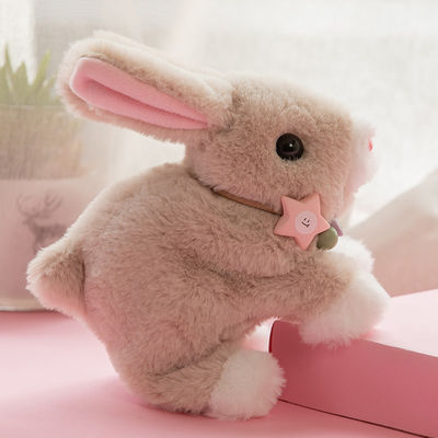 20cm Bunny Design Electronic Stuffed Animals ultra macio