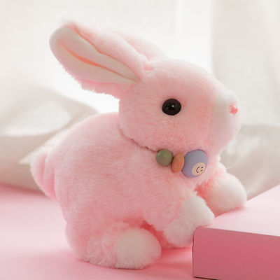 20cm Bunny Design Electronic Stuffed Animals ultra macio