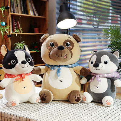 O animal vivo da tela do luxuoso do efeito do bordado encheu brinquedos