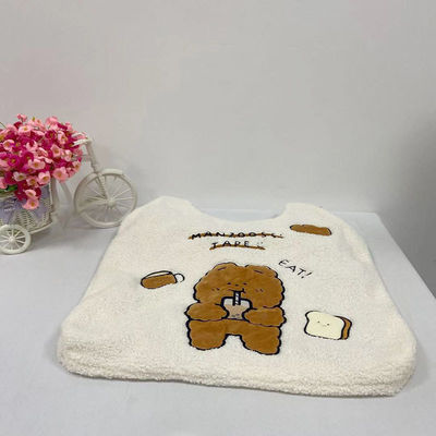 Urso macio Tote Bag do luxuoso do OEM 66x43cm para estudantes