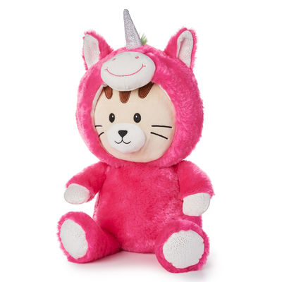 brinquedos curtos de Unicorn Costume Cat Stuffed Animal do luxuoso de 20cm
