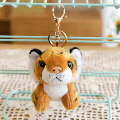 Siberian Tiger Plush Doll da simulação de EN71 15cm
