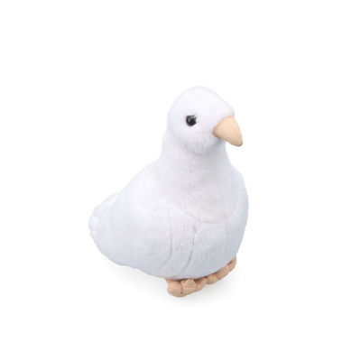 Pomba branca inovativa Toy With Polypropylene Cotton Filling do OEM