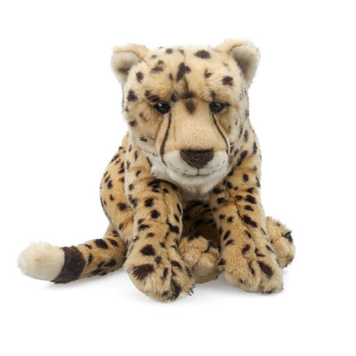 Brinquedos amigáveis do luxuoso de Jaguar da simulação da pele 50cm