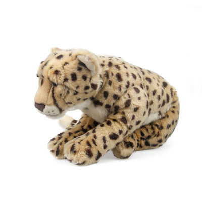 Brinquedos amigáveis do luxuoso de Jaguar da simulação da pele 50cm