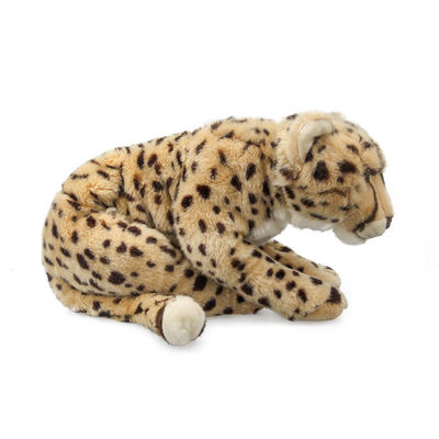 Brinquedos amigáveis do luxuoso de Jaguar da simulação da pele 50cm