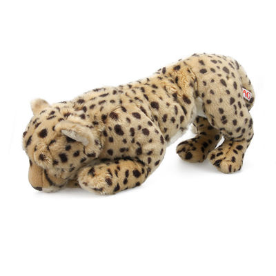 Brinquedos amigáveis do luxuoso de Jaguar da simulação da pele 50cm
