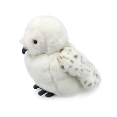 Cabeça lavável Owl Plush Toy branco Rotatable da máquina EN71