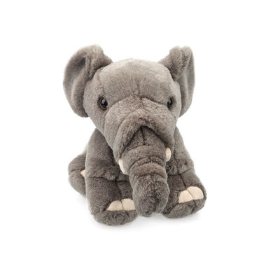 Brinquedo enchido do bebê do nariz do luxuoso do OEM elefante longo curto
