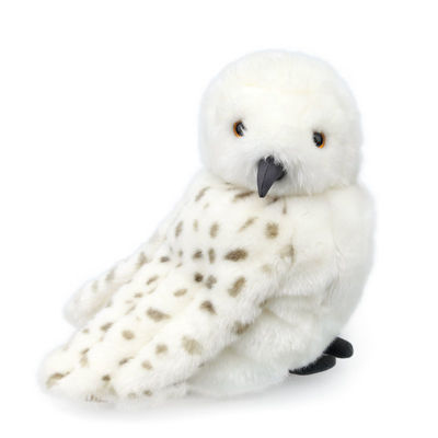 Pena branca Rotatable principal Eagle Plush Toy 25cm