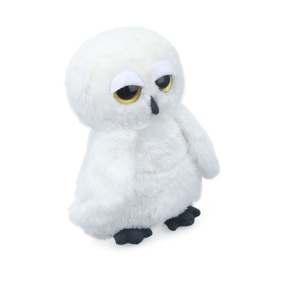 O algodão do OEM PP encheu a simulação Owl Plush Toy nevado de 20cm