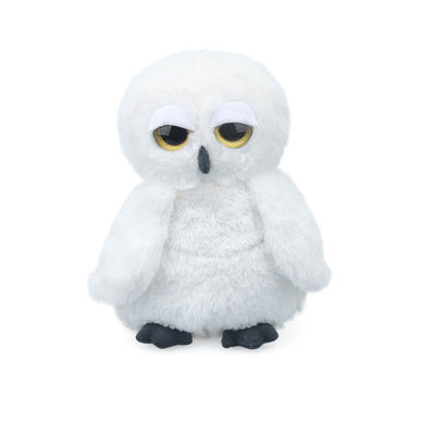 O algodão do OEM PP encheu a simulação Owl Plush Toy nevado de 20cm