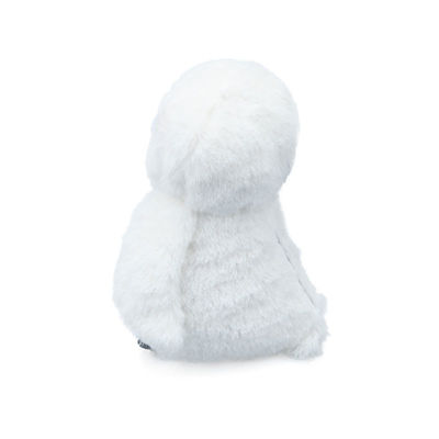 O algodão do OEM PP encheu a simulação Owl Plush Toy nevado de 20cm