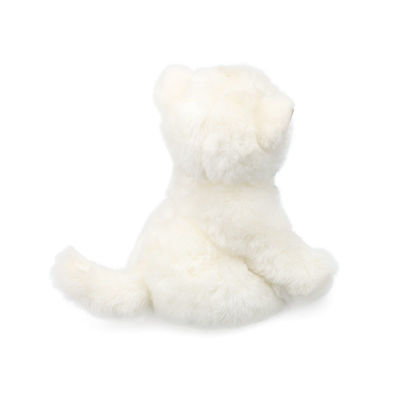 O cão branco de EN71 20cm encheu Toy For Baby Soothing