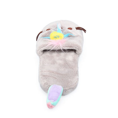 ODM curto não alergênico dos deslizadores de casa do luxuoso para adultos