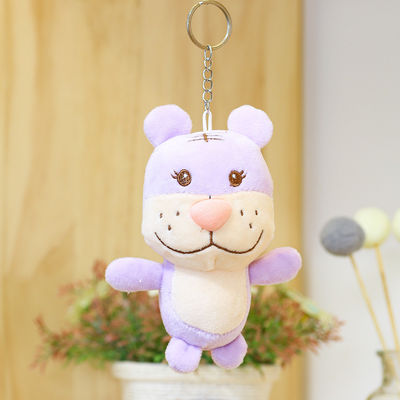 ODM de Tiger Plush Toy do zodíaco dos desenhos animados do enchimento 12cm do algodão dos PP