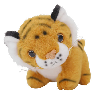Enchimento do algodão de Tiger Stuffed Doll With Polypropylene da simulação de EN71 25cm