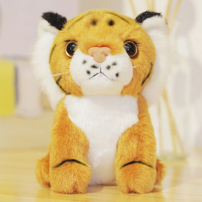 Enchimento do algodão de Tiger Stuffed Doll With Polypropylene da simulação de EN71 25cm