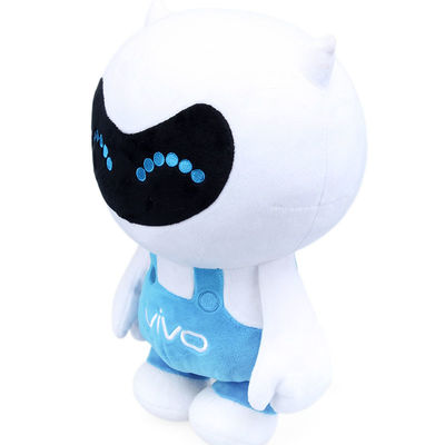 Brinquedo incorporado habilitado 30cm do luxuoso da mascote de ISO9001 Vivo