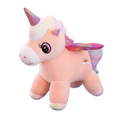 o algodão do polipropileno de 35cm encheu Unicorn Plush Toy For Kids