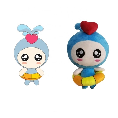 Brinquedos 100% do bicho de pelúcia do algodão dos PP do luxuoso do poliéster do ODM/OEM