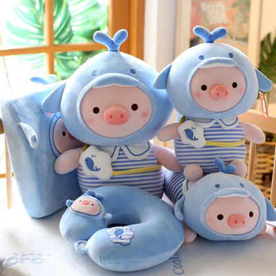 Brinquedos do luxuoso do porco dos desenhos animados de Kawaii com enchimento do algodão dos PP