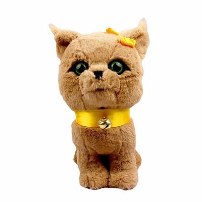 Cat Stuffed Plush Toy bonito personalizada 25cm para o bebê