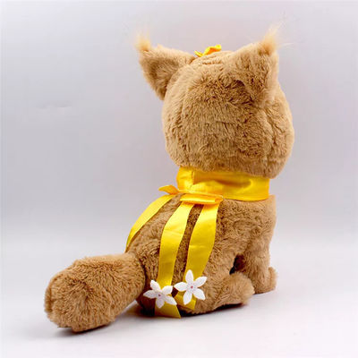 Cat Stuffed Plush Toy bonito personalizada 25cm para o bebê