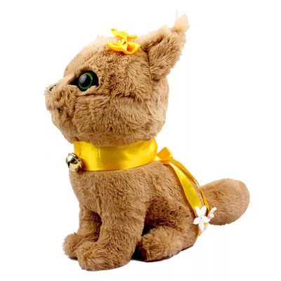 Cat Stuffed Plush Toy bonito personalizada 25cm para o bebê