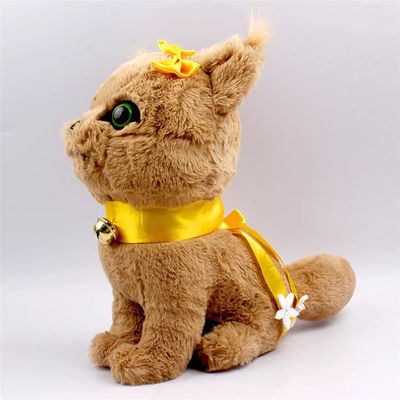 Cat Stuffed Plush Toy bonito personalizada 25cm para o bebê