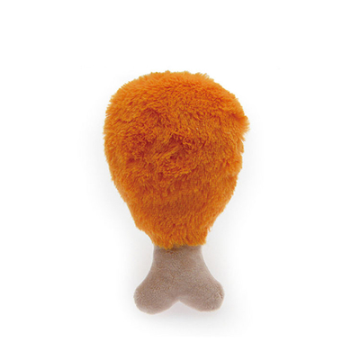 O alimento interativo do OEM/ODM deu forma ao brinquedo sibilante do cão do luxuoso