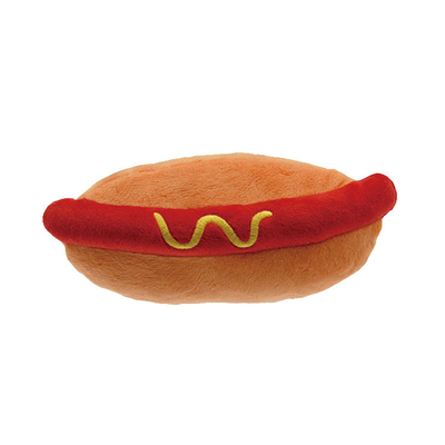 O alimento interativo do OEM/ODM deu forma ao brinquedo sibilante do cão do luxuoso
