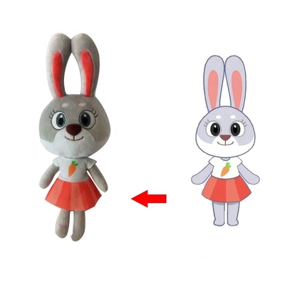 O luxuoso de Kawaii encheu a certificação de Bunny Toy With EN71