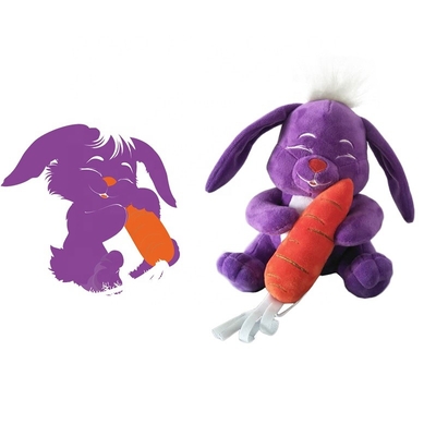 O luxuoso de Kawaii encheu a certificação de Bunny Toy With EN71